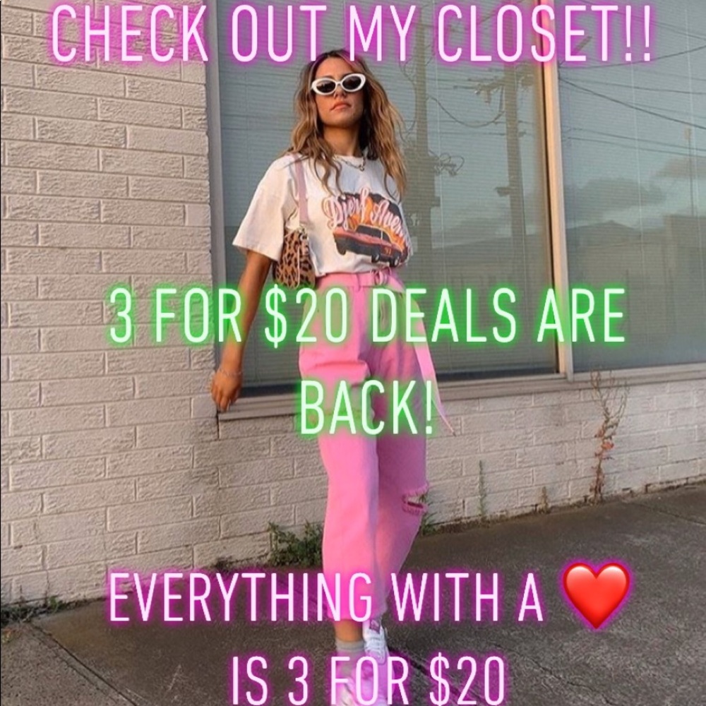 BUNDLE DEAL!! CHECK IT OUT! 3 items for $20!!!